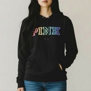 PINK Victoria's Secret Black Hoodie